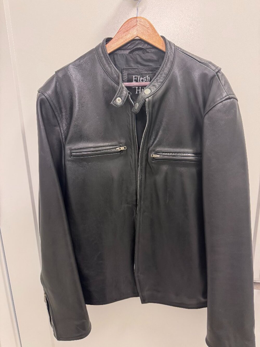 Men's leather jacket